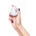Нереалистичный мастурбатор TENGA № 6 Silky, TPE, белый, 6,1 см
