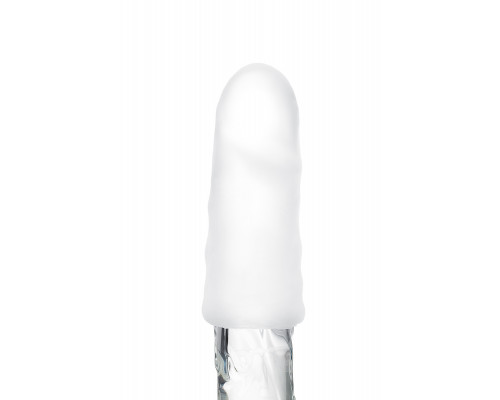 Нереалистичный мастурбатор TENGA №15 Brush, TPE, белый, 6,1 см