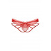 Стринги с двойным доступом SoftLine Collection, красный, S/M
