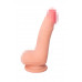 Реалистичный фаллоимитатор TOYFA RealStick Elite Nathan, TPR, телесный, 18,5 см