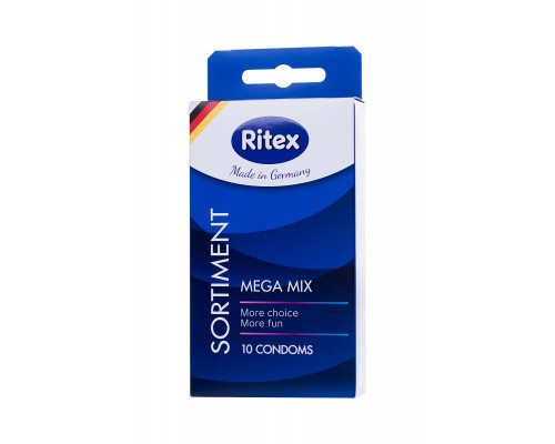 Презервативы Ritex SORTIMENT №10, ассорти, латекс, 18 см