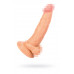 Фаллоимитатор TOYFA RealStick Nude, PVC, телесный, 20 см