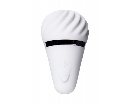 Вибромассажер Satisfyer  Layon 4, Sweet sensation, силикон, белый, 9,6 см.