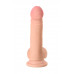 Реалистичный вибратор TOYFA RealStick Elite Vibro, TPR, телесный, 7 режимов, 18 см, без упаковки