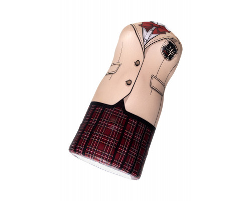 Мастурбатор MAGIC EYES Uniforms NUDE blazer R, TPE, белый, 17 см