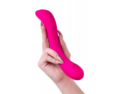 Нереалистичный вибратор LOVENSE Osci 2 G-spot, силикон, розовый, 22 см