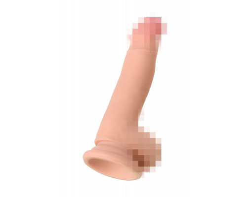 Реалистичный вибратор RealStick Elite Alfonso, TPR, телесный, 18,5 см