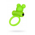 Виброкольцо на пенис A-Toys by TOYFA Chio, силикон, зеленое, 8,1 см, Ø 3,1 см