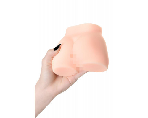 Мастурбатор реалистичный KOKOS Cleo-anal, TPR, телесный, 13.5 см