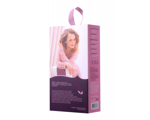 Стимулятор эрогенных зон Eromantica BUNNY, силикон, фиолетовый, 12,5