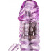 Вибратор с клиторальным стимулятором A-Toys by TOYF Serk High-Tech fantasy, TPE, фиолетовый, 24,5 см