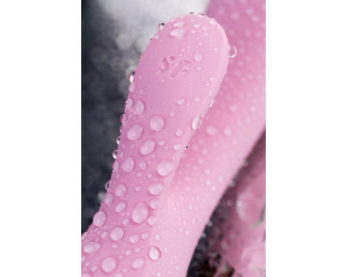 Нереалистичный вибратор Satisfyer Mono Flex Connect App, силикон, розовый, 20,4 см.