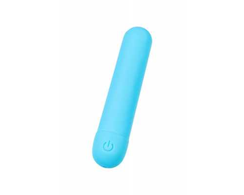 Вибропуля A-Toys by TOYFA MURR, силикон, голубой, 10 см