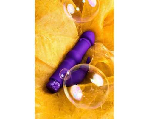 Нереалистичный вибратор A-Toys by TOYFA Madby, силикон, фиолетовый, 18 см