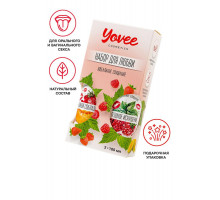 Набор гелей-смазок Yovee для любви (721007+721009), вкусовые (клубника/дыня+малина/мята), 2х100 мл