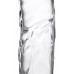 Нереалистичный фаллоимитатор Sexus Glass, стекло, прозрачный, 19,5 см