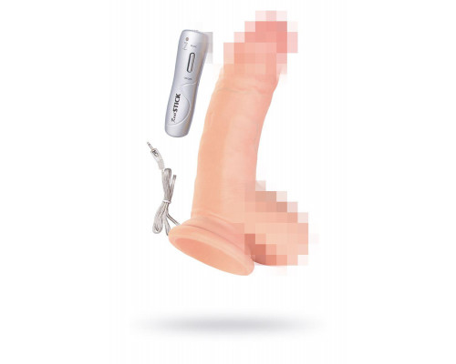 Реалистичный вибратор RealStick Elite Gerard, TPR, телесный, 18,5 см
