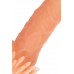 Насадка реалистичная KOKOS NUDE SLEEVE с дополнительной стимуляцией, TPE, телесная, 10 см