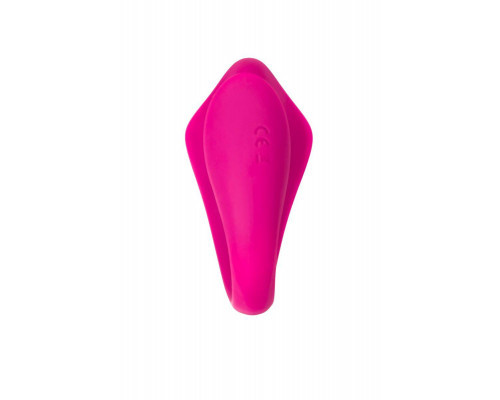Вибратор для пар A-Toys by TOYFA Cobrum, силикон, розовый, 9,6 см