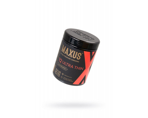 Презервативы Maxus Sensitive, ультратонкие, латекс, 12 шт.