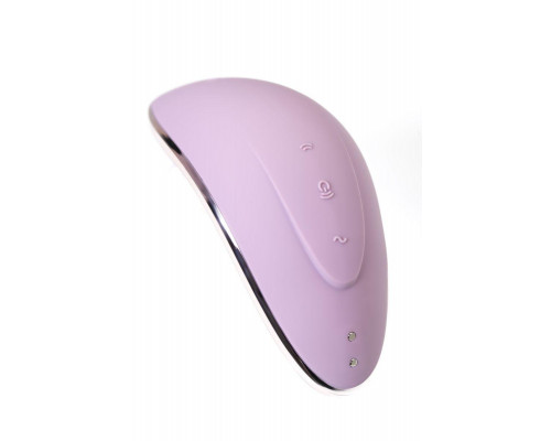 Вакуум-волновой стимулятор клитора с вибрацией Satisfyer Vulva Lover 1, силикон, сиреневый, 11,9 см