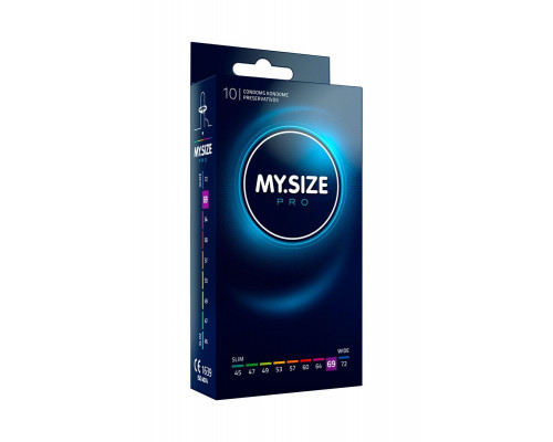 Презервативы My.Size, латекс, 22,3 см, 6,9 см, 10 шт.