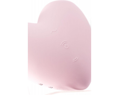Вакуумно-волновой стимулятор клитора с вибрацией Satisfyer Cutie Heart, силикон, розовый, 7,6 см