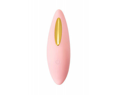 Вакуумный стимулятор Flovetta LILY, силикон, розовый, 13 см