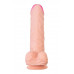 Фаллоимитатор-гигант LoveToy, реалистичный, neoskin, телесный, 27 см, Ø 6,8 см