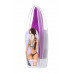Клиторальный стимулятор с ресничками JOS ALICIA, силикон, фиолетовый, 15,5 см
