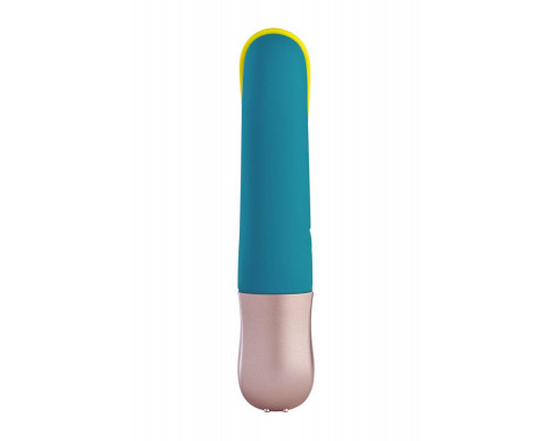 Вибратор Fun Factory AMORINO, силикон, голубой, 17 см
