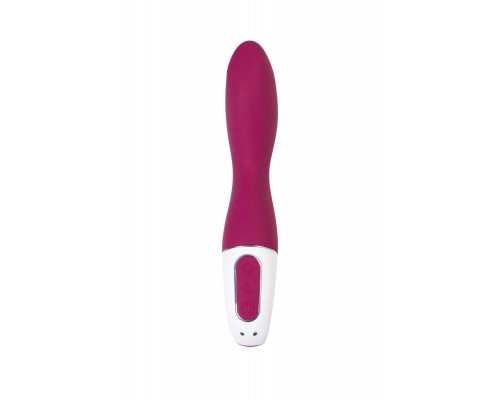 Вибратор с подогревом Satisfyer Heated Thrill Connect App, бордовый, 20,6 см