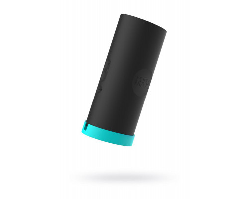 Мастурбатор нереалистичный Sense Max, силикон, черный, 18.5 см