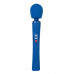 Вибромассажер Fun Factory VIM VIBRATING WAND, силикон, синий, 31,3 см