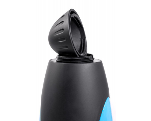 Мастурбатор нереалистичный Satisfyer Men, силикон, чёрный, 25,5 см.