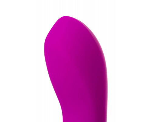 Вибратор с клиторальным стимулятором A-Toys by TOYFA Mady, силикон, розовый, 20,4 см