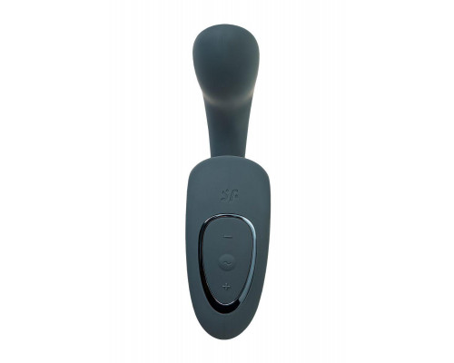 Вагинально-клиторальный вибратор Satisfyer G for Goddess 1, темно-серый, 27 см