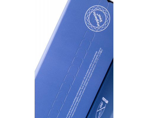 Двусторонний фаллоимитатор Satisfyer Double Crystal, стекло, голубой, 19,5 см