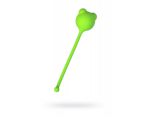 Вагинальный шарик A-Toys by TOYFA Tigo, силикон, зеленый, 12,4 см Ø 2,7 см