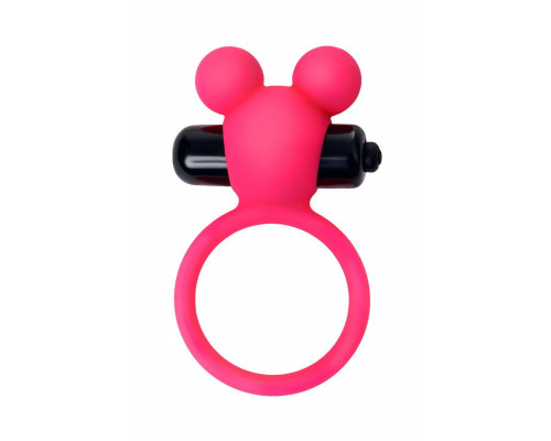 Виброкольцо на пенис A-Toys by TOYFA Pikle, силикон, розовое, 6,9 см, Ø 3,1 см