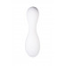 Вакуумный стимулятор клитора с вибрацией Satisfyer Curvy Trinity 5 Connect App, белый, 16,5 см