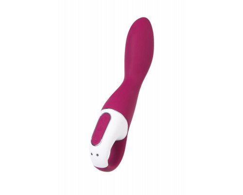 Вибратор с подогревом Satisfyer Heated Thrill Connect App, бордовый, 20,6 см