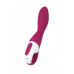 Вибратор с подогревом Satisfyer Heated Thrill Connect App, бордовый, 20,6 см