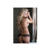 Боди с интимным вырезом SoftLine Collection Lena, чёрный, M/L