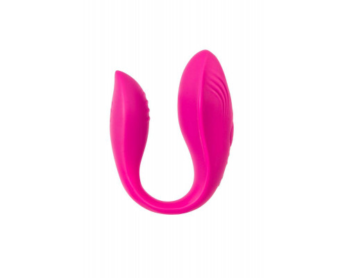 Вибратор для пар A-Toys by TOYFA Cobrum, силикон, розовый, 9,6 см