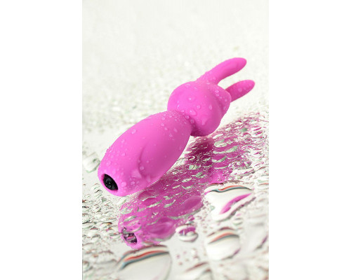 Минивибратор Eromantica PUSS, силикон, розовый, 8,5 см