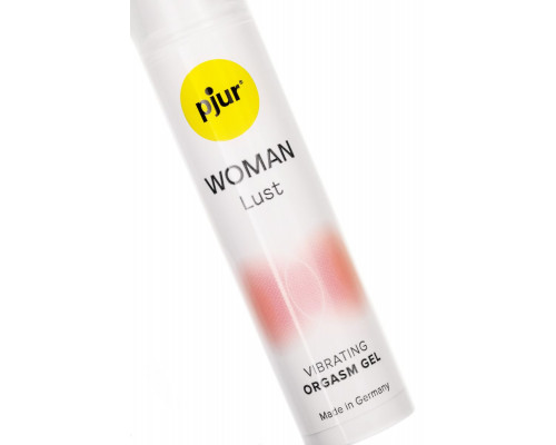 Гель с эффектом вибрации Pjur Woman Lust , со вкусом клубники,15 мл