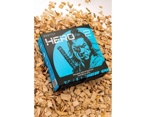 Многофункциональный тренажер для мужчин Erotist Hero 2, ТРЕ, черный, 13,8 см