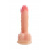 Фаллоимитатор RealStick Silicone Chris H, телесный, 17,5 см