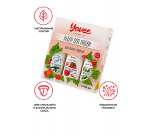 Набор гелей-смазок Yovee для любви (721002+721006+721054), вкус (малина+мята) + увл (алоэ), 3х50 мл